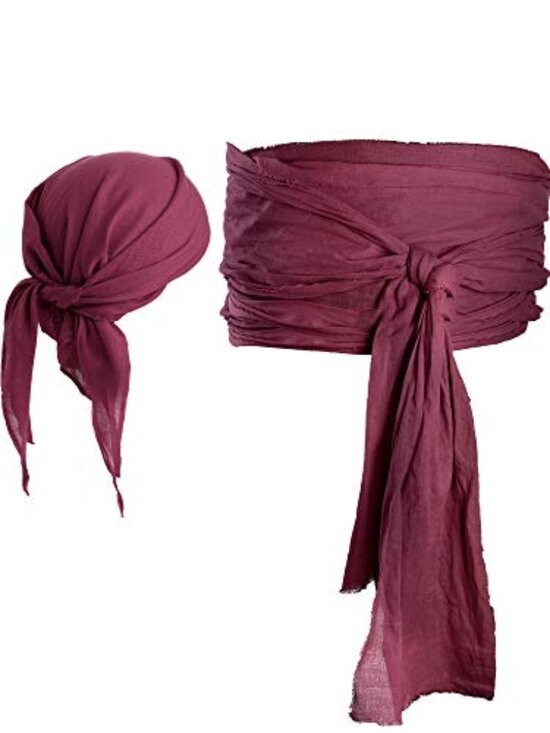 Accessories - New - Halloween Pirate Costume Accessories Medieval Costume Bandana Headscarf